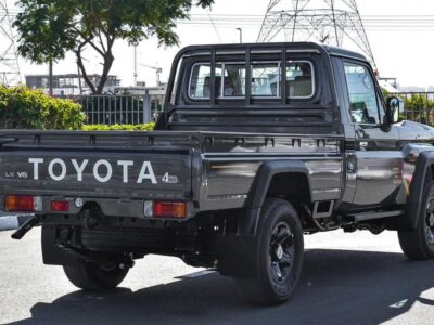2026 Toyota Land Cruiser Single Cabin LX 4.0L V6 Petrol Engine Grey Brown Pickup Truck GCC