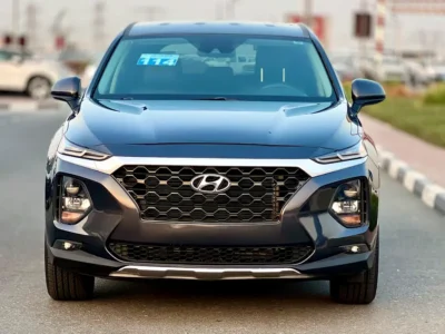2020 Hyundai Santa Fe 4 Cylinders Petrol Engine Grey Brown Well Maintained SUV US Specs