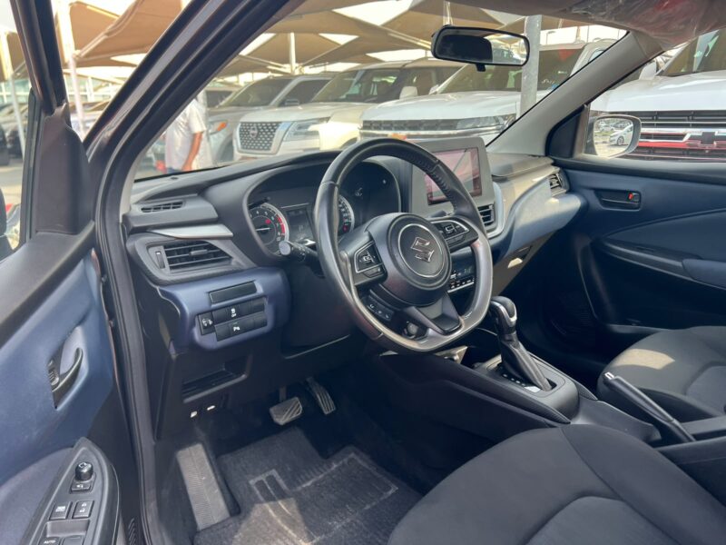 2024 Suzuki Baleno 1.5 Litres V4 Petrol Engine Grey Black Sedan GCC Specs Original Paint