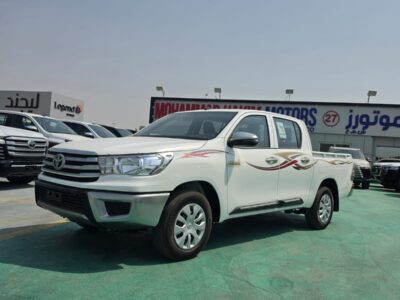 2026 TOYOTA HILUX DC 2.7 Litres 4 Cylinders Petrol Engine 4X2 MT White Red Pickup Truck