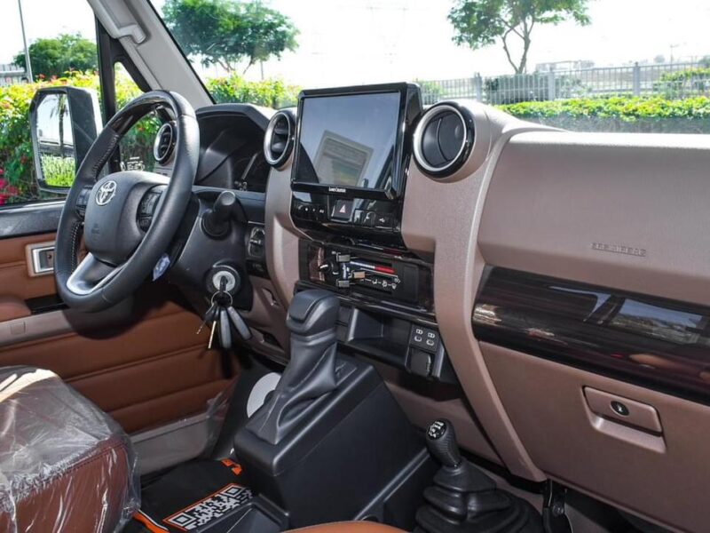 2026 Toyota Land Cruiser Single Cabin LX 4.0L V6 Petrol Engine Grey Brown Pickup Truck GCC