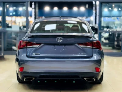 2020 Lexus IS-Series IS 350 F Sport 3.5 Litres V6 Petrol Engine Grey Red Sedan Clean Title