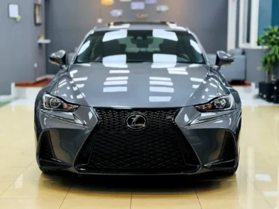 2020 Lexus IS-Series IS 350 F Sport 3.5 Litres V6 Petrol Engine Grey Red Sedan Clean Title
