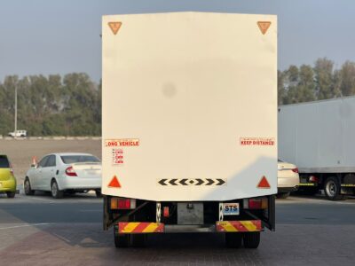 2022 Isuzu Water Shutter 14FT Manual 4.2L 4 Cylinders Diesel Engine White Black Truck