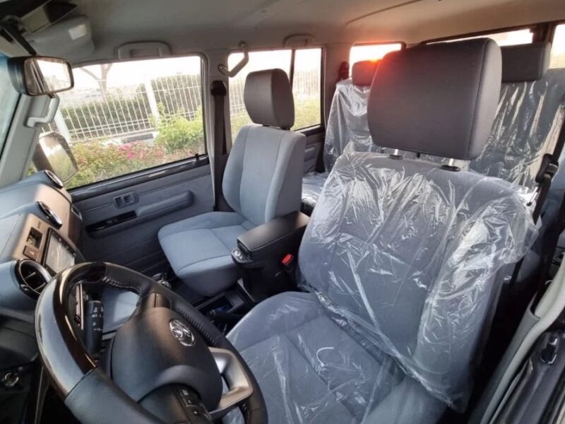 2026 Toyota Land Cruiser 76 Hard Top 4.5 Liters V8 Diesel Engine Silver Grey SUV GCC Specs