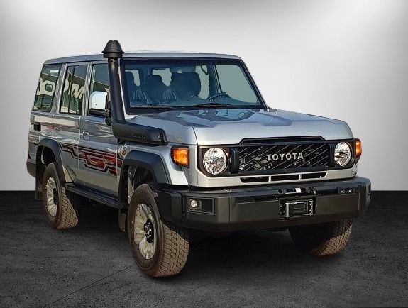 2026 Toyota Land Cruiser 76 Hard Top 4.5 Liters V8 Diesel Engine Silver Grey SUV GCC Specs