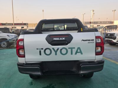2026 TOYOTA HILUX ADVENTURE 2.8 Litres 4 Cylinders DIESEL Engine White Black Pickup Truck