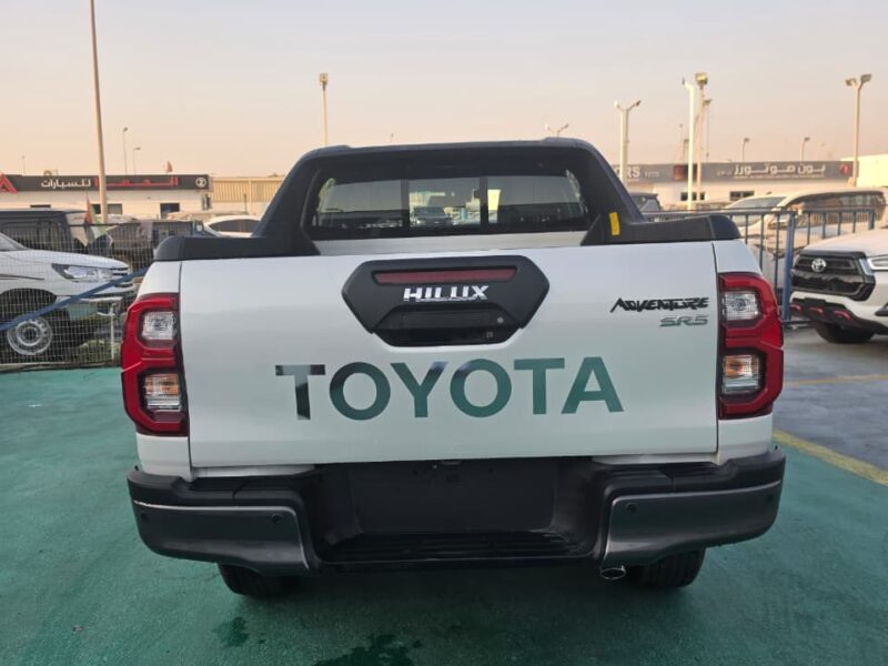 2026 TOYOTA HILUX ADVENTURE 2.8 Litres 4 Cylinders DIESEL Engine White Black Pickup Truck