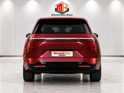 2027 XPENG GX REEV 1585 AWD ULTRA SE 1.5L Turbo 4 Cylinder Hybrid Engine Red Beige SUV
