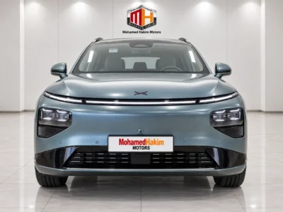 2027 XPENG G9 LONG RANGE ELECTRIC Vehicle Green Tan SUV GCC Specs Automatic