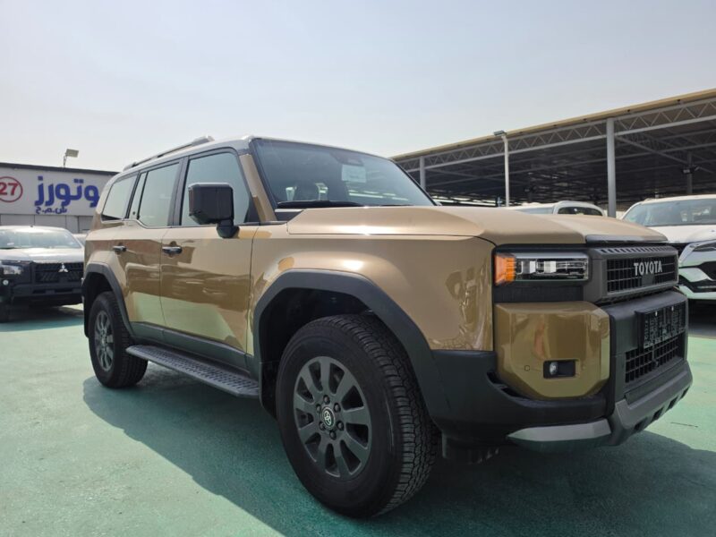 2027 TOYOTA PRADO ADVENTURE 2.8 Litres 4 Cylinders Diesel Engine Gold Brown SUV GCC