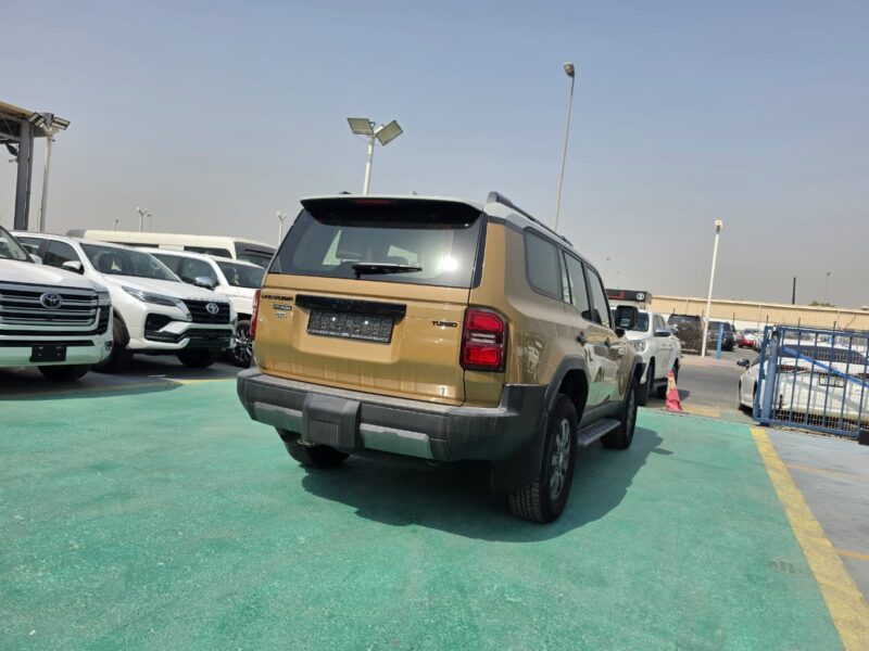 2027 TOYOTA PRADO ADVENTURE 2.7 Litres 4 Cylinders Petrol Engine Gold Brown SUV GCC