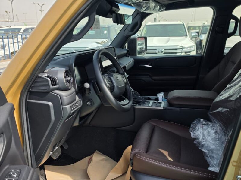 2027 TOYOTA PRADO ADVENTURE 2.7 Litres 4 Cylinders Petrol Engine Gold Brown SUV GCC