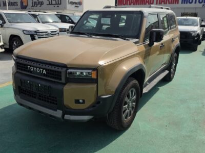 2027 TOYOTA PRADO ADVENTURE 2.7 Litres 4 Cylinders Petrol Engine Gold Brown SUV GCC