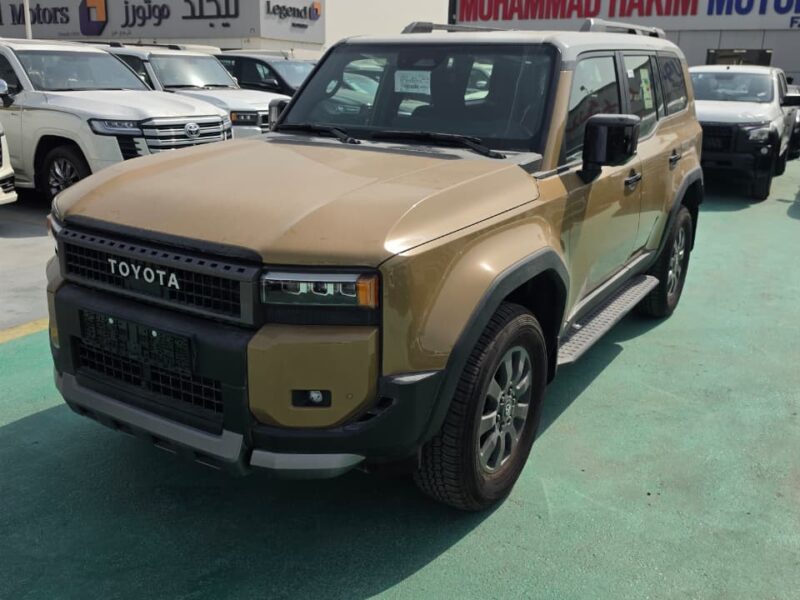 2027 TOYOTA PRADO ADVENTURE 2.7 Litres 4 Cylinders Petrol Engine Gold Brown SUV GCC