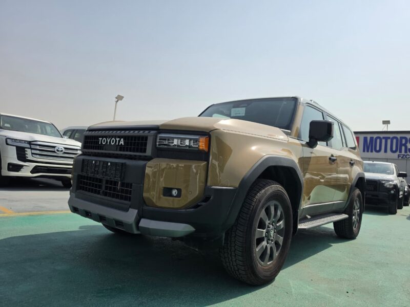 2027 TOYOTA PRADO ADVENTURE 2.7 Litres 4 Cylinders Petrol Engine Gold Brown SUV GCC