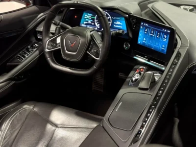 2025 Chevrolet Corvette Stingray 2LT 6.2L LT2 Naturally Aspirated V8 Engine Orange Black Coupe