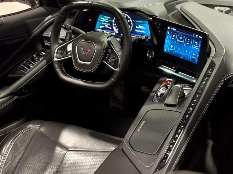 2025 Chevrolet Corvette Stingray 2LT 6.2L LT2 Naturally Aspirated V8 Engine Orange Black Coupe