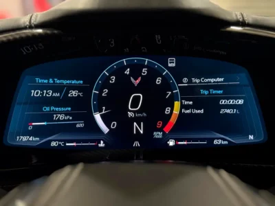 2023 Chevrolet Corvette Z06 3LZ 5.5L LT6 Naturally Aspirated DOHC V8 Petrol Engine Black Coupe