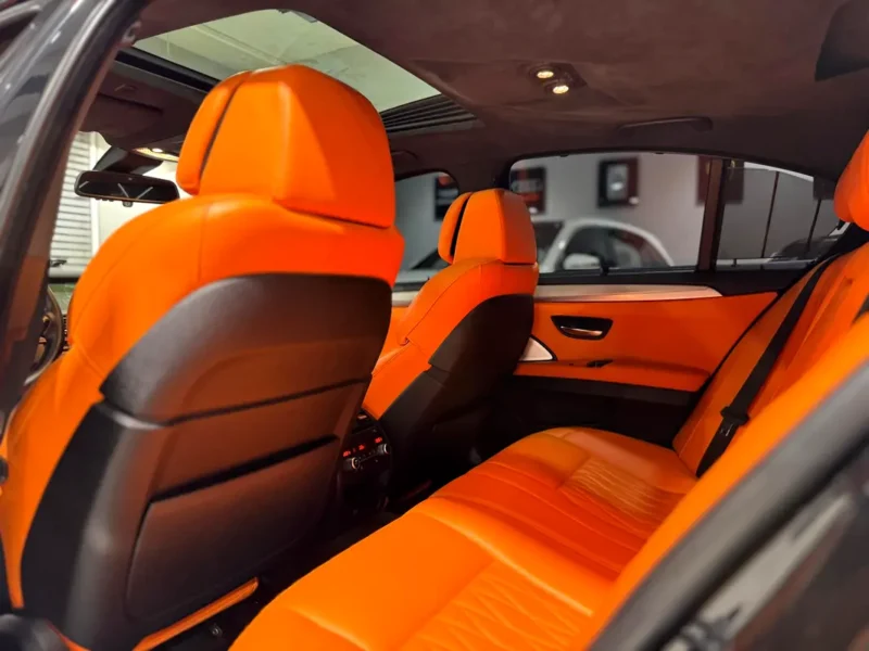 2014 BMW M5 Standard 4.4L Twin-Turbo V8 Engine Black Orange High-Performance Luxury Sedan