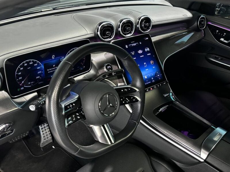 2024 Mercedes-Benz GLC 300 2.0 Litres 4 Cylinders Petrol Engine Dark Blue Black SUV US Specs