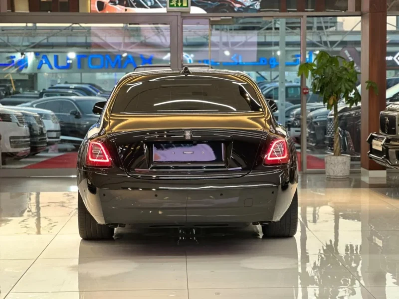 2023 Rolls Royce Ghost BLACK BADGE 6.8L TwinTurbo 12 Cylinders Engine Black Brown Sedan