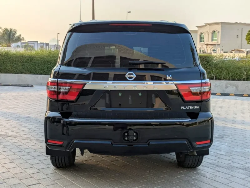 2020 Nissan Patrol SE Platinum 4.0L V6 Engine Black Orange SUV GCC Specs Excellent Condition