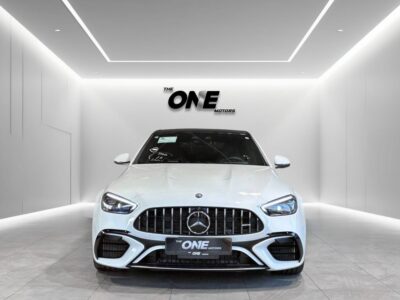 2024 Mercedes-Benz C63 S 2.0 Litres 4 Cylinders Hybrid Engine White Black Sedan AWD