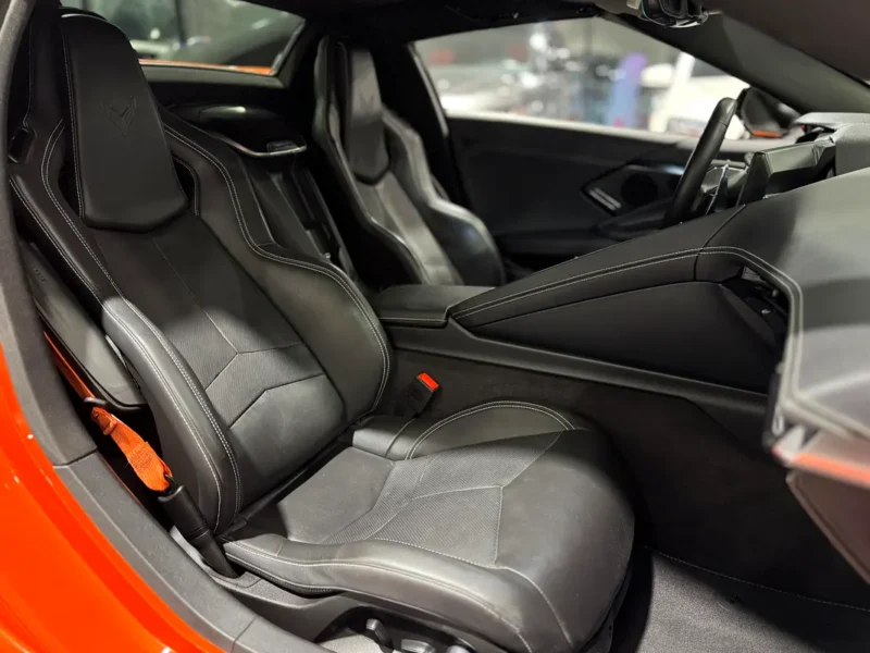 2025 Chevrolet Corvette Stingray 2LT 6.2L LT2 Naturally Aspirated V8 Engine Orange Black Coupe