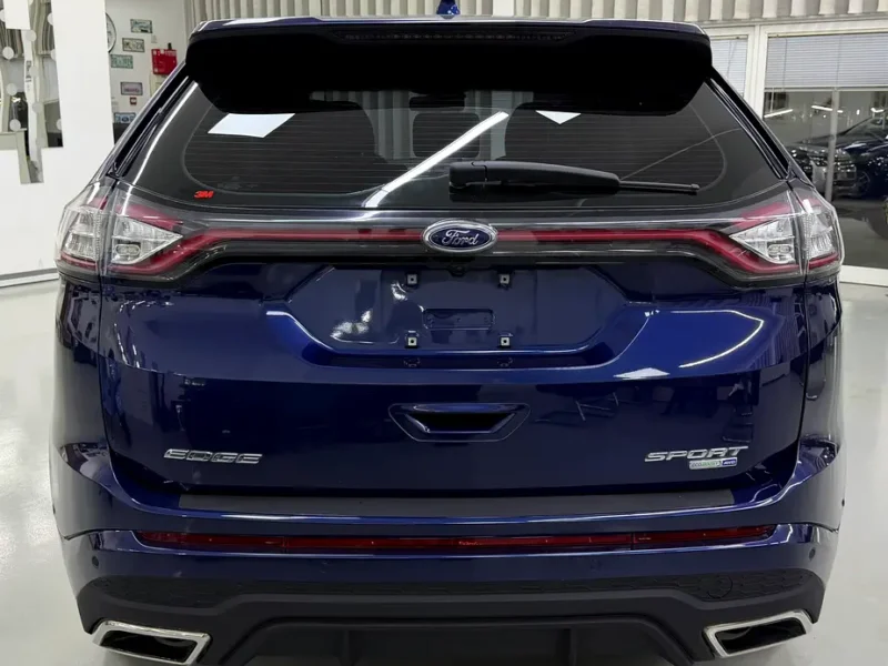 2016 Ford Edge Sport 2.7L V6 EcoBoost Twin-Turbo Petrol Engine Blue Black SUV GCC Specs