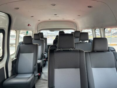 2025 Toyota Hiace 13 Seats 3.5 Litres 6 Cylinders Petrol Engine White Grey Van Manual GCC