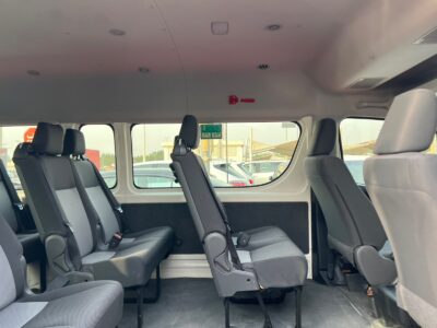 2025 Toyota Hiace 13 Seats 3.5 Litres 6 Cylinders Petrol Engine White Grey Van Manual GCC
