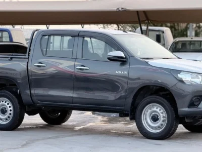 2026 Toyota Hilux DLX 2.4 Litres 4 Cylinders Diesel Engine Grey Black Pickup Truck Manual