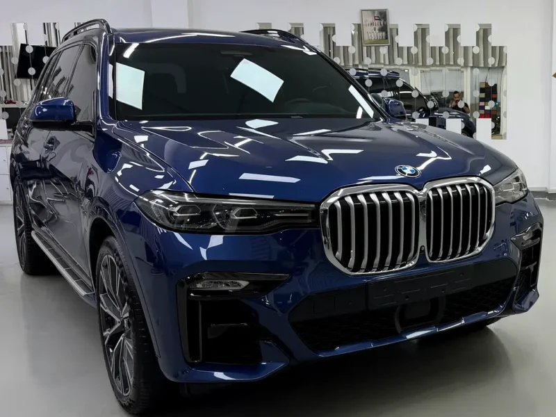 2020 BMW X7 xDrive40i M Sport 3.0L TwinPower Turbo inline-6 Engine Blue Brown SUV GCC