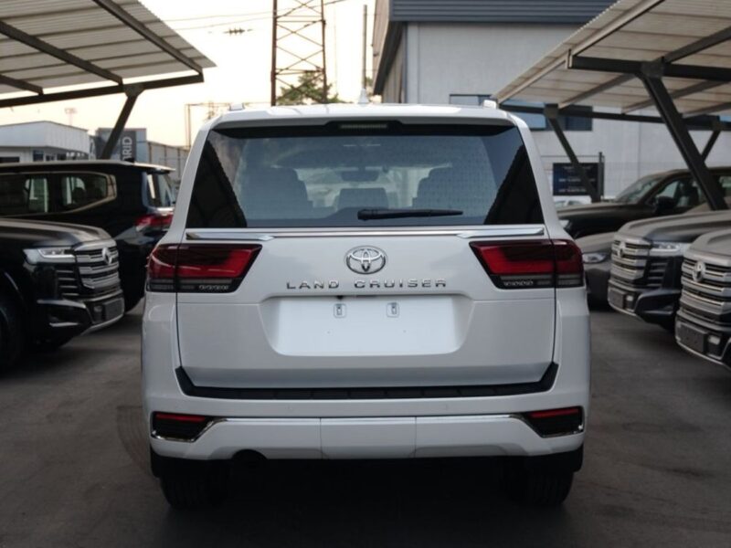 2026 Toyota Land Cruiser VXR 3.5 Litres 6 Cylinders Petrol Engine White Black SUV Automatic