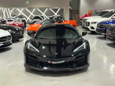 2023 Chevrolet Corvette Z06 3LZ 5.5L LT6 Naturally Aspirated DOHC V8 Petrol Engine Black Coupe