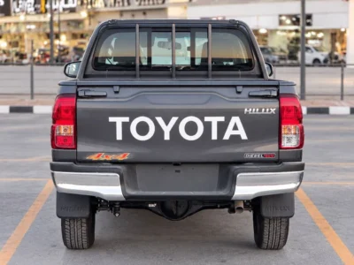 2026 Toyota Hilux DLX 2.4 Litres 4 Cylinders Diesel Engine Grey Black Pickup Truck Manual