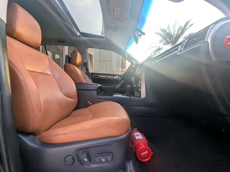 2019 Lexus GX-Series GX 460 Platinum 4.6 Litres V8 Petrol Engine Black Tan SUV GCC Specs