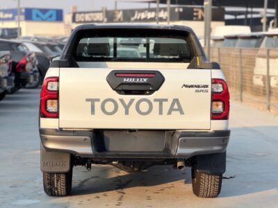 2027 Toyota Hilux Adventure 2.8 Litres 4 Cylinders Diesel Engine White Black Pickup Truck