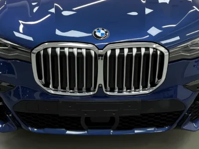 2020 BMW X7 xDrive40i M Sport 3.0L TwinPower Turbo inline-6 Engine Blue Brown SUV GCC