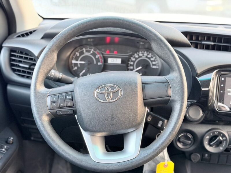 2026 Toyota Hilux DLX 2.4 Litres 4 Cylinders Diesel Engine Grey Black Pickup Truck Manual