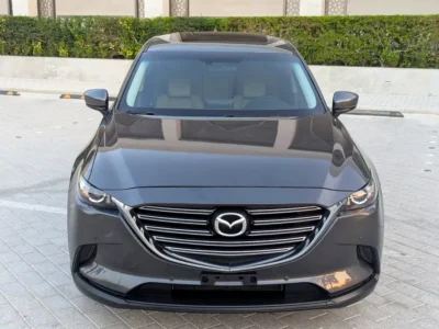 2021 Mazda CX-9 GT 2.5 Litres Turbocharged 4-Cylinder Engine Grey Beige SUV GCC Specs
