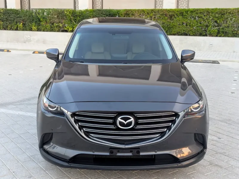 2021 Mazda CX-9 GT 2.5 Litres Turbocharged 4-Cylinder Engine Grey Beige SUV GCC Specs