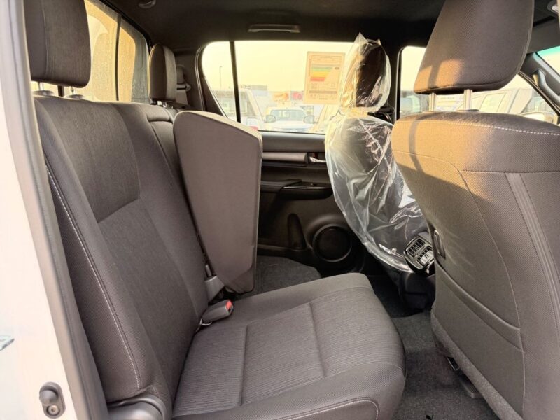 2027 Toyota Hilux Adventure 2.8 Litres 4 Cylinders Diesel Engine White Black Pickup Truck