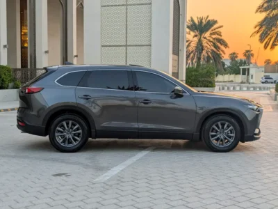 2021 Mazda CX-9 GT 2.5 Litres Turbocharged 4-Cylinder Engine Grey Beige SUV GCC Specs