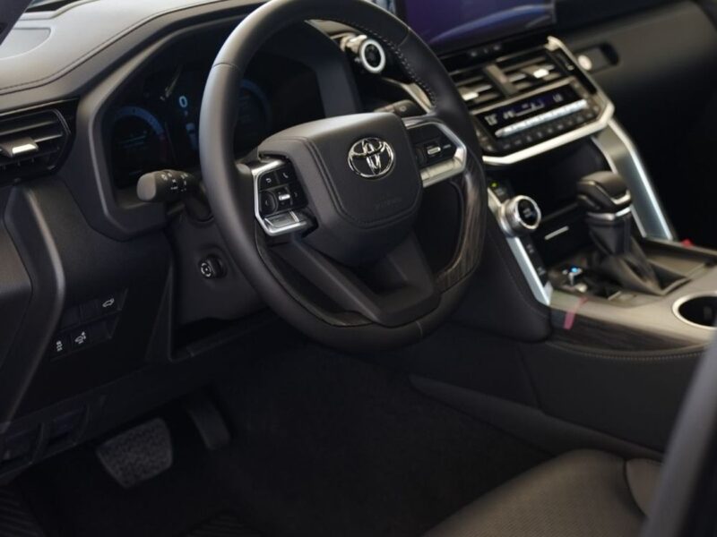 2026 Toyota Land Cruiser VXR 3.5 Litres 6 Cylinders Hybrid Engine Black SUV European Specs
