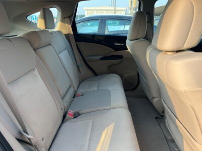 2015 Honda CR-V 2.4 Litres V4 Petrol Engine White Beige SUV GCC Specs AWD Automatic