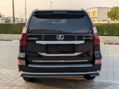 2019 Lexus GX-Series GX 460 Platinum 4.6 Litres V8 Petrol Engine Black Tan SUV GCC Specs