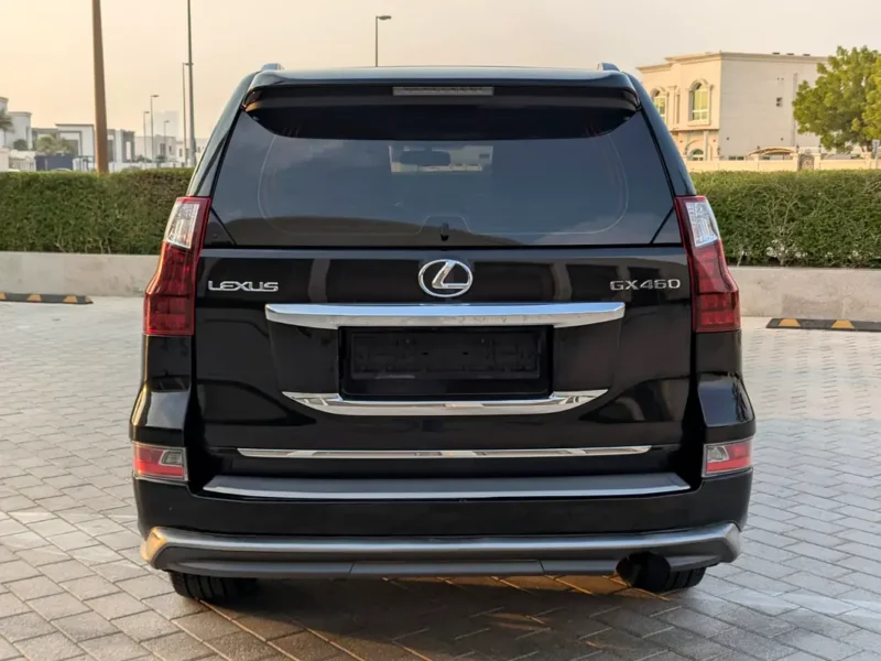 2019 Lexus GX-Series GX 460 Platinum 4.6 Litres V8 Petrol Engine Black Tan SUV GCC Specs