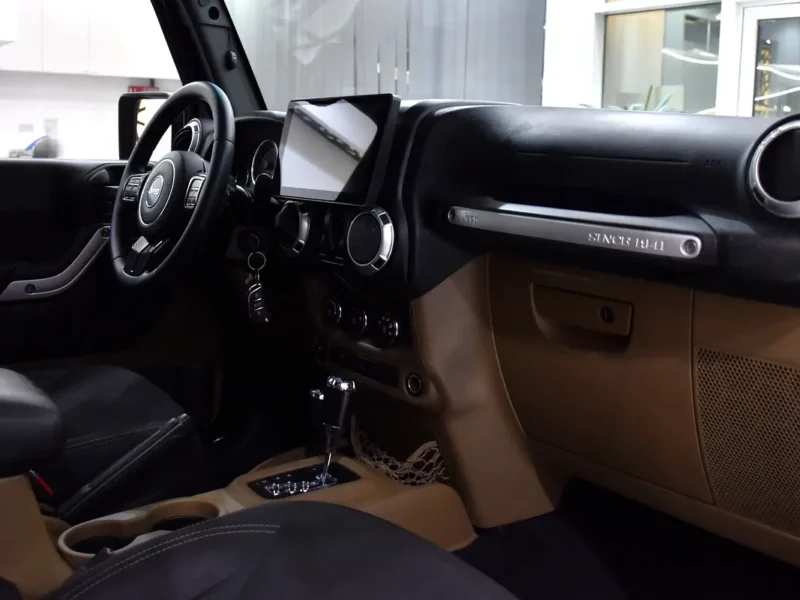 2015 Jeep Wrangler Sahara 3.6L Pentastar 6 Cylinders Petrol Engine Black Crossover Automatic